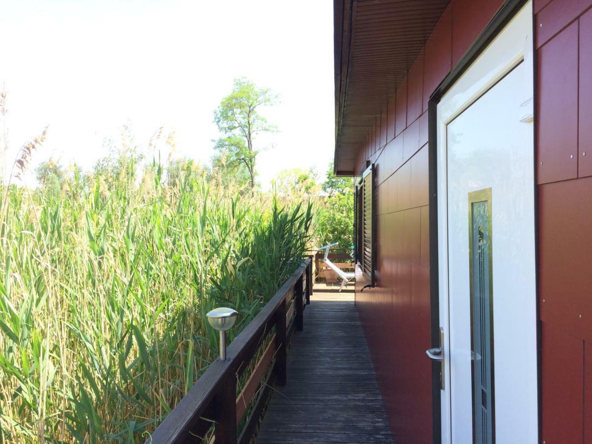 Pfahlbau In Weiden Am See Buitenkant foto